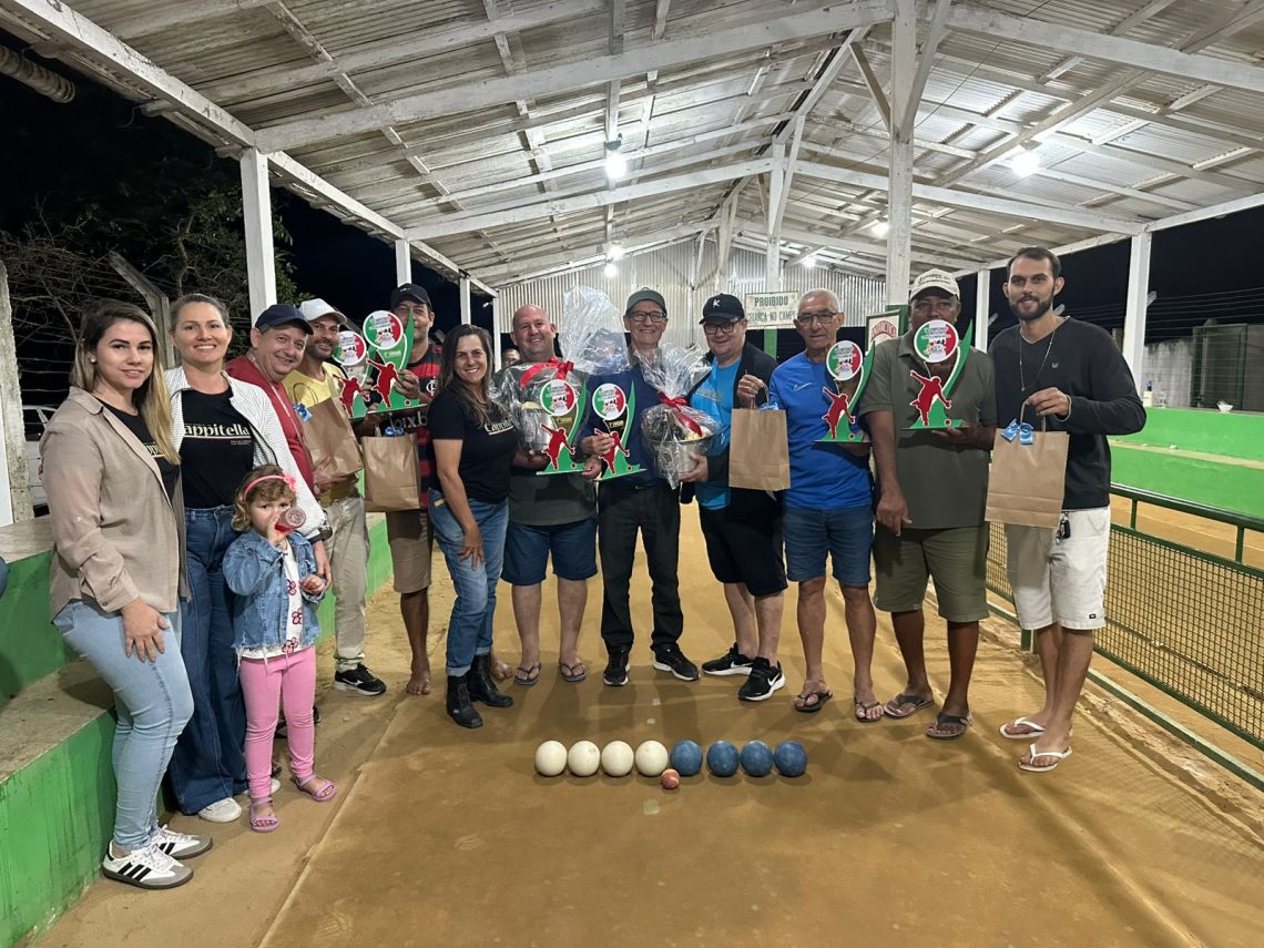 1º Torneio Beneficente Cappitella Bocha Nostra premia vencedores